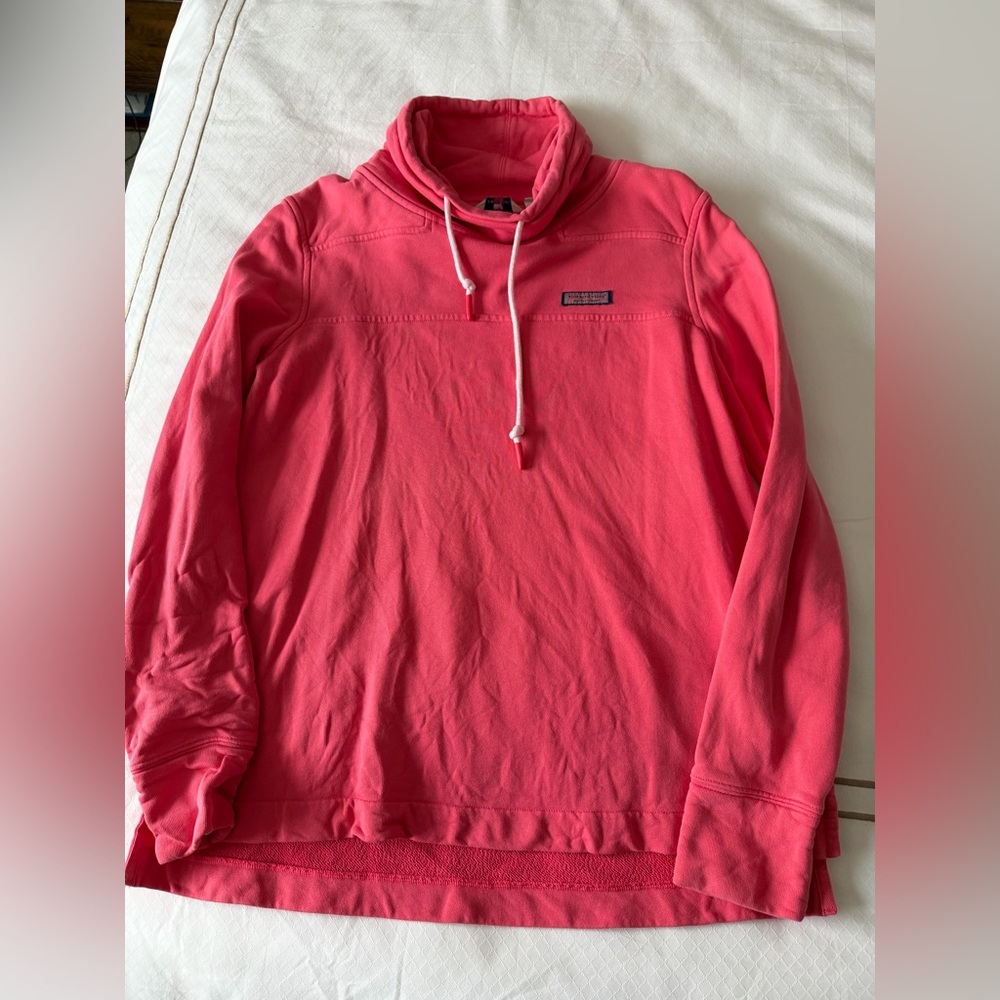Vineyard Vines Coral Pullover